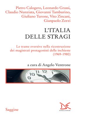 cover image of L'Italia delle stragi